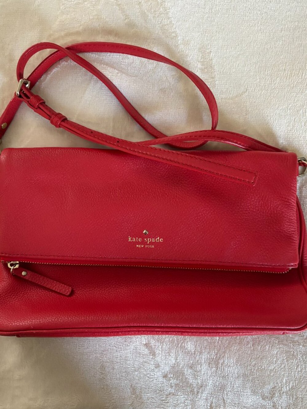 kate spade red crossbody